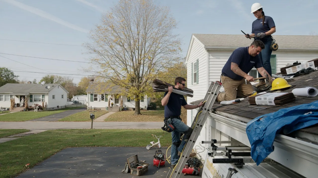Local Roofing Contractors in Rock Springs, WI near me